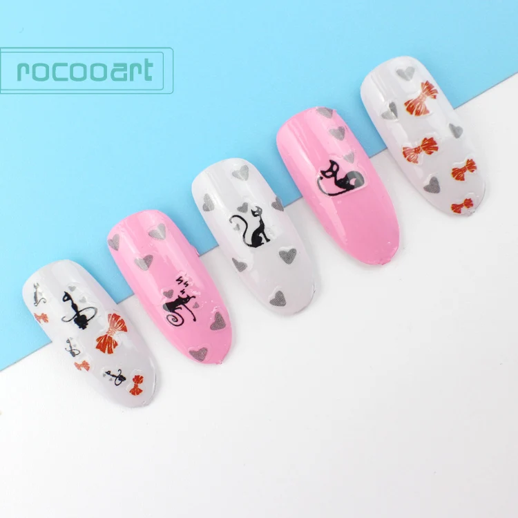 Rocooart 2019 Latest Luminous Adhesive Nail Stickers Skulls Cats Nail Art Decorations Harajuku Nail Wraps For Girl Manicure Tool
Rocooart 2019 Latest Luminous Adhesive Nail Stickers Skulls Cats Nail Art Decorations Harajuku Nail Wraps For Girl Manicure Tool