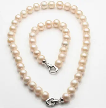 Jewelry natural 10-11mm Pink south sea Pearl Necklace/Bracelets 18 "7.5-8"
Jewelry natural 10-11mm Pink south sea Pearl Necklace/Bracelets 18 "7.5-8"