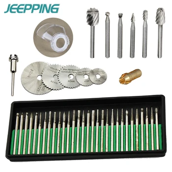 44Pcs Dremel Accessories Rotary Tool Set Diamond Bit+Routing Bit+Protective Cover+Saw Blade Dremel Attachment diy Tool Hot sale!
44Pcs Dremel Accessories Rotary Tool Set Diamond Bit+Routing Bit+Protective Cover+Saw Blade Dremel Attachment diy Tool Hot sale!