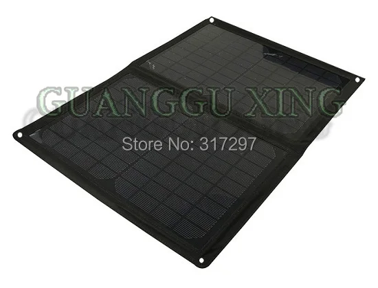 Free Shipping! 1pc/lot 20W Portable Solar Panel Solar Laptop Charger+Universal USB for Phone