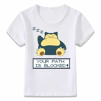 Kids Clothes T Shirt Pokemon Snorlax Children T-shirt for Boys and Girls Toddler Shirts Tee oal178
Kids Clothes T Shirt Pokemon Snorlax Children T-shirt for Boys and Girls Toddler Shirts Tee oal178