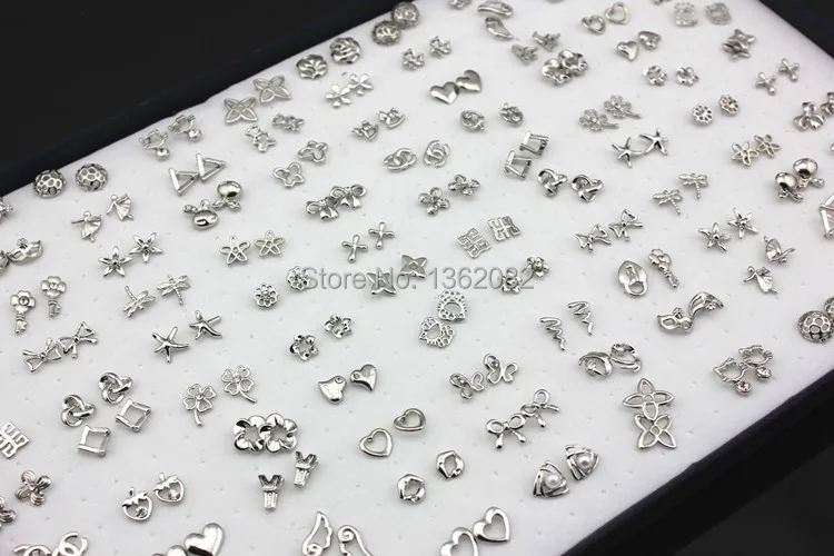Hot Sale Wholesale Lots 100 Pairs Quality Alloy Design Silver Mixed Style Flower Heart Earrings Stud Ear Christmas Gift ME42
Hot Sale Wholesale Lots 100 Pairs Quality Alloy Design Silver Mixed Style Flower Heart Earrings Stud Ear Christmas Gift ME42