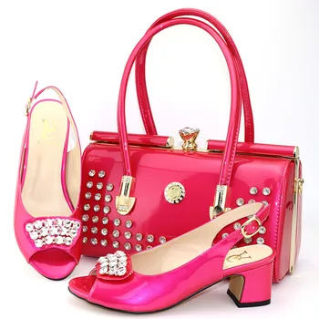 Hot fushia pink sandal shoes matching clutches bag low heel shoes and bag with big size 38 to 44 italian shoes and bag SB8315-4
Hot fushia pink sandal shoes matching clutches bag low heel shoes and bag with big size 38 to 44 italian shoes and bag SB8315-4