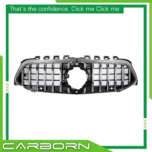 For Mercedes For Benz A-class W177 A250 A200 A45 2018-on with Emblem GT Style Front Bumper Racing Grille
For Mercedes For Benz A-class W177 A250 A200 A45 2018-on with Emblem GT Style Front Bumper Racing Grille