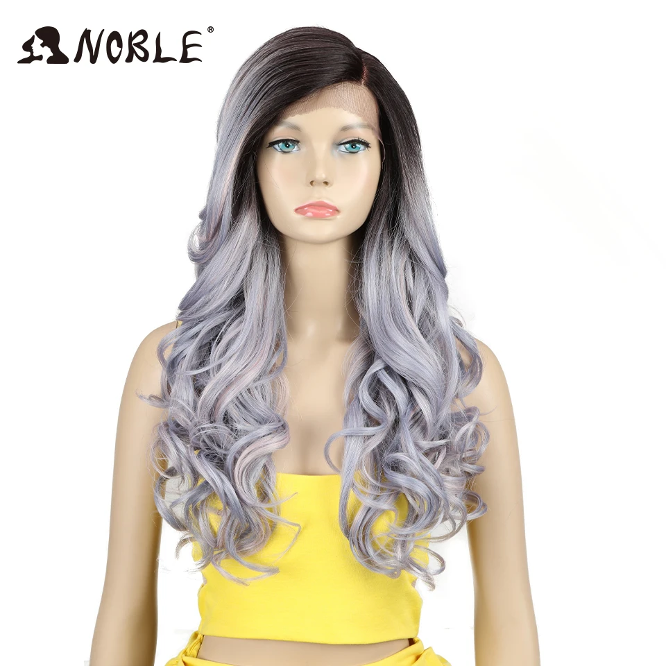 Noble Wigs For Black Women Wave Lace Front Wigs Synthetic Hair 22 Inch Ombre Color Heat Resistant Wig Synthetic Lace Front Wig
Noble Wigs For Black Women Wave Lace Front Wigs Synthetic Hair 22 Inch Ombre Color Heat Resistant Wig Synthetic Lace Front Wig