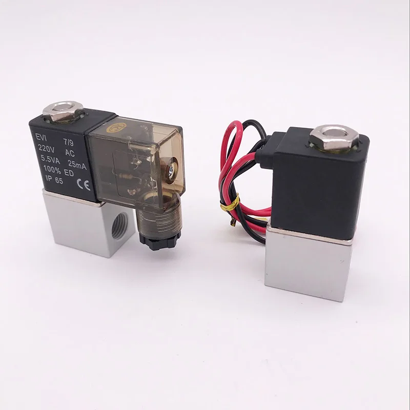 2 way Pneumatic Aluminium solenoid valve Port 1/8 1/4" BSP 24V micro control medical valve air compressor pump parts 2V025-08/06
2 way Pneumatic Aluminium solenoid valve Port 1/8 1/4" BSP 24V micro control medical valve air compressor pump parts 2V025-08/06