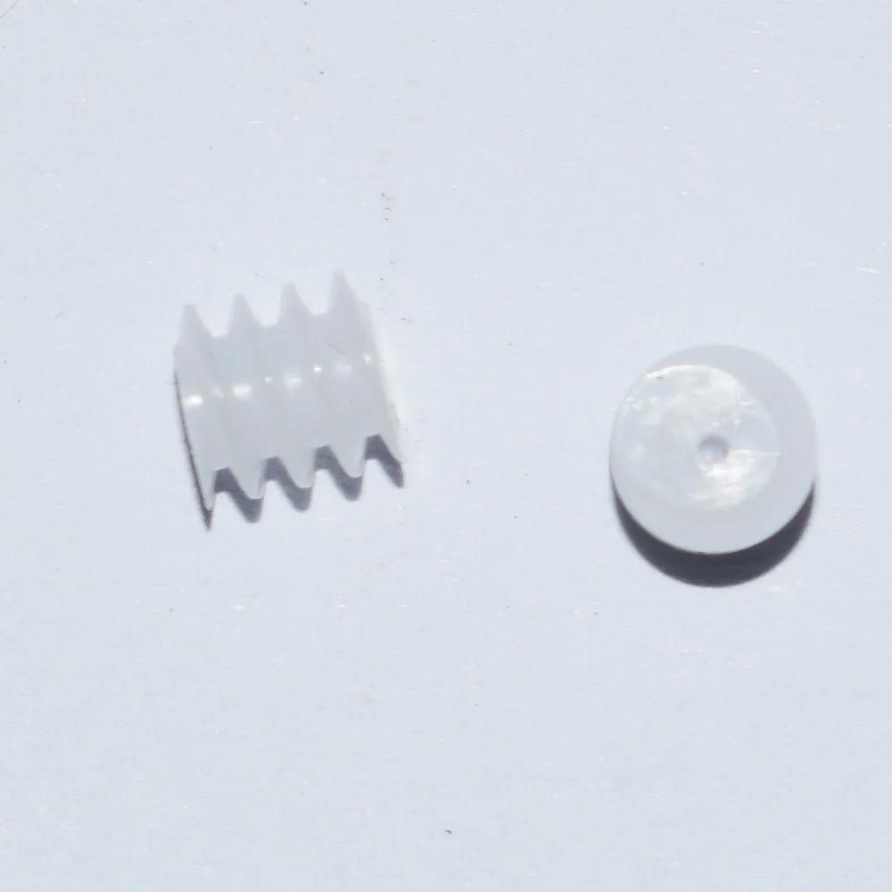 10/100/1000pcs yuanmbm 0.4 Modulus 0.8*5*5mm motor worm gear/plastic gear/DIY toy accessories technology model parts 0.4MW50.8A
10/100/1000pcs yuanmbm 0.4 Modulus 0.8*5*5mm motor worm gear/plastic gear/DIY toy accessories technology model parts 0.4MW50.8A