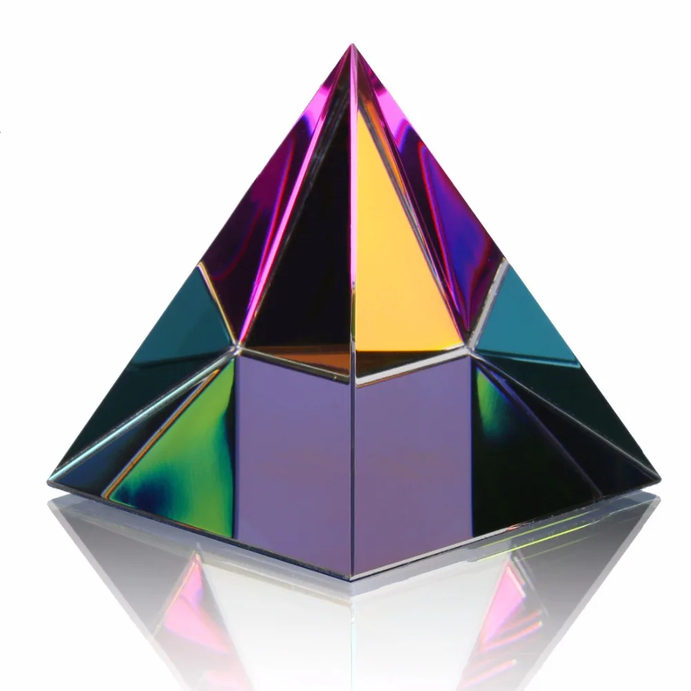2.4'' Egypt Egyptian Shape Crystal Pyramid Ornament Energy Healing Feng Shui Reiki Chakra Healing Amulet Home Decor(Multi Color)
2.4'' Egypt Egyptian Shape Crystal Pyramid Ornament Energy Healing Feng Shui Reiki Chakra Healing Amulet Home Decor(Multi Color)