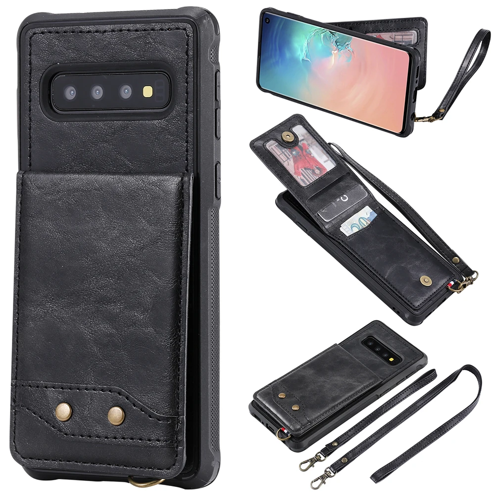 Retro Wallet Slot Pocket Phone Case For Samsung Galaxy S10 S10 Plus Case Flip Leather Back Cover For Samsung S10e S10 Plus Capa
Retro Wallet Slot Pocket Phone Case For Samsung Galaxy S10 S10 Plus Case Flip Leather Back Cover For Samsung S10e S10 Plus Capa
