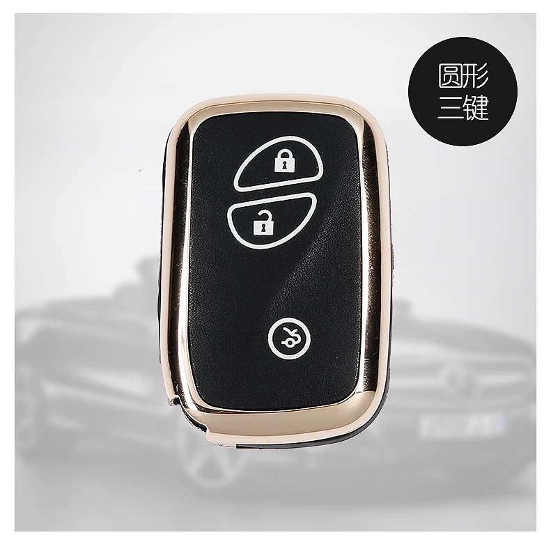 1x Round Shape Zinc Alloy Key Shell + Weave Key Chains 3 Colors Car Protective Case Bag Cover Skin Shell Auto For Lexus 3-Keys
1x Round Shape Zinc Alloy Key Shell + Weave Key Chains 3 Colors Car Protective Case Bag Cover Skin Shell Auto For Lexus 3-Keys