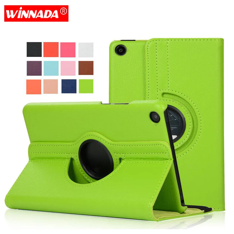 

For xiaomi mi pad 4 case, lichee grain 360 degree rotate Full Body Protective Smart Cover For mi pad 4 8 inch tablet