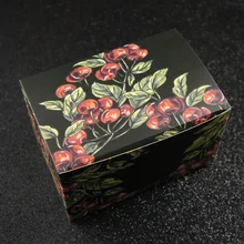 Cherry black design 10pcs 15*10*9 cm Paper Box Candy Cookie jar candle Christmas wedding Party Christmas DIY gift Packaging
Cherry black design 10pcs 15*10*9 cm Paper Box Candy Cookie jar candle Christmas wedding Party Christmas DIY gift Packaging