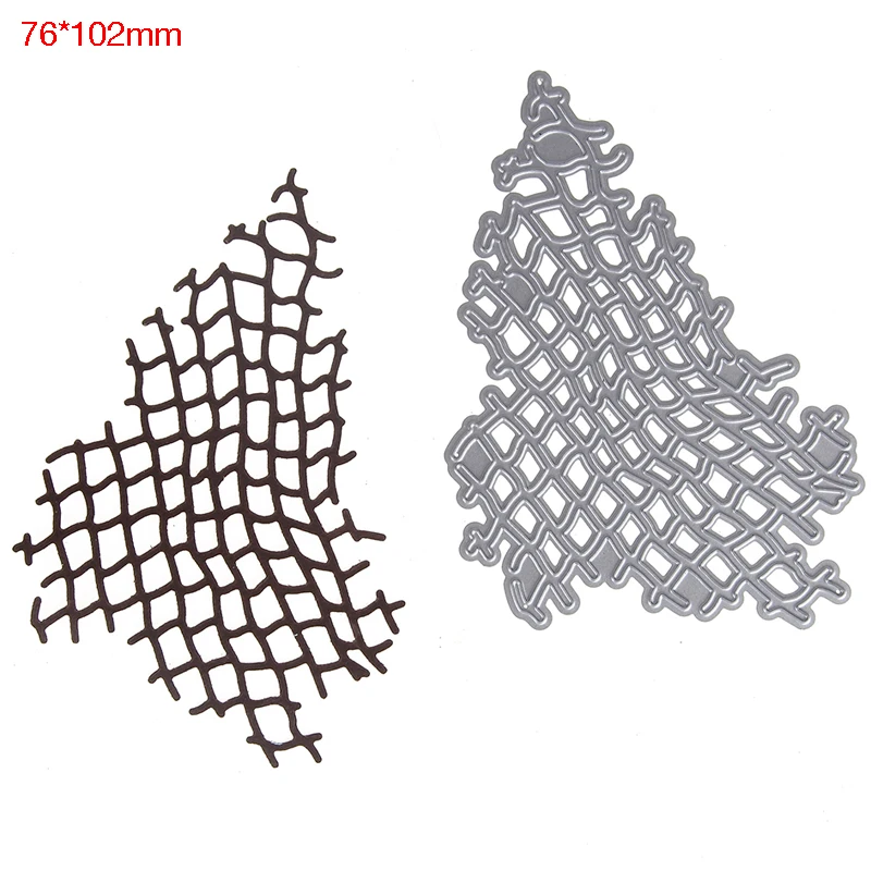 Metal Cutting Dies Fishing nets decorative Scrapbooking Steel Craft Die Cut Stamps Embossing paper card Stencil template
Metal Cutting Dies Fishing nets decorative Scrapbooking Steel Craft Die Cut Stamps Embossing paper card Stencil template