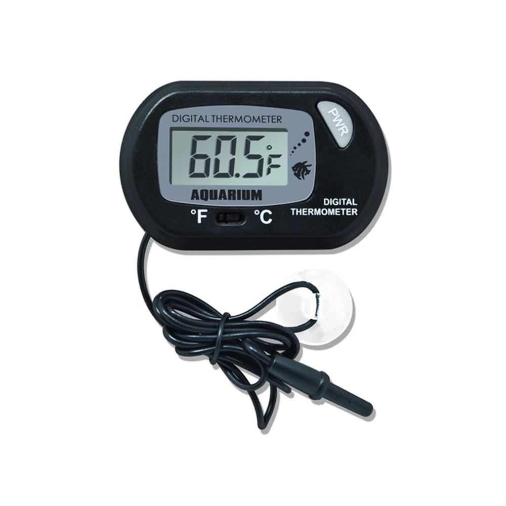 LCD Digital Thermometer Aquarium Thermograph Marine Water Temperature Measurement Tool For Fish Tank Temperature Control -50~70C
LCD Digital Thermometer Aquarium Thermograph Marine Water Temperature Measurement Tool For Fish Tank Temperature Control -50~70C