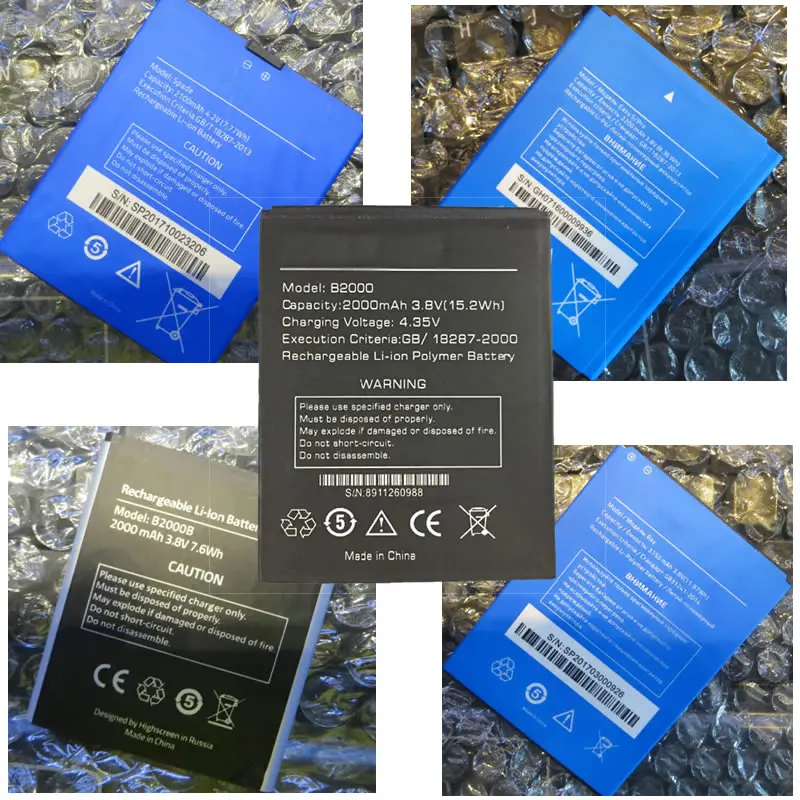 Highscreen Spade BAY B2000 EASY S/PRO battery for Highscreen WinWin win win B2000B Mobile Phone Batteries + Tracking Code
Highscreen Spade BAY B2000 EASY S/PRO battery for Highscreen WinWin win win B2000B Mobile Phone Batteries + Tracking Code