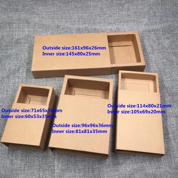 24pcs/lots Kraft Paper Drawer Boxes DIY Blank Gift boxes for Handmade Soap\Crafts\Jewelry\Macarons\Candy Packing Boxes 4 Size
24pcs/lots Kraft Paper Drawer Boxes DIY Blank Gift boxes for Handmade Soap\Crafts\Jewelry\Macarons\Candy Packing Boxes 4 Size