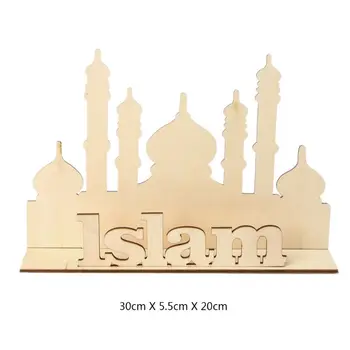 Wooden Muslim Islam Castle Ornament Eid Mubarak Ramadan Home Party Craft Decor Desk DIY Craft Festival Supplies
Wooden Muslim Islam Castle Ornament Eid Mubarak Ramadan Home Party Craft Decor Desk DIY Craft Festival Supplies