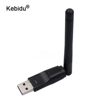 kebidu 150Mbps USB2.0 WiFi Wireless Network Card 802.11 n/b/g LAN Networking Connector RT5370 Antenna for Windows MacOS Linux
kebidu 150Mbps USB2.0 WiFi Wireless Network Card 802.11 n/b/g LAN Networking Connector RT5370 Antenna for Windows MacOS Linux