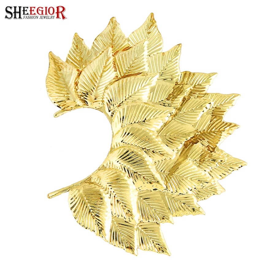 SHEEGIOR Lovely Ear Cuff Big Earrings for Women Fashion Jewelry Boho Gold Silver Leaf No EarHole Clip Earring Bijoux Femme Gifts
SHEEGIOR Lovely Ear Cuff Big Earrings for Women Fashion Jewelry Boho Gold Silver Leaf No EarHole Clip Earring Bijoux Femme Gifts