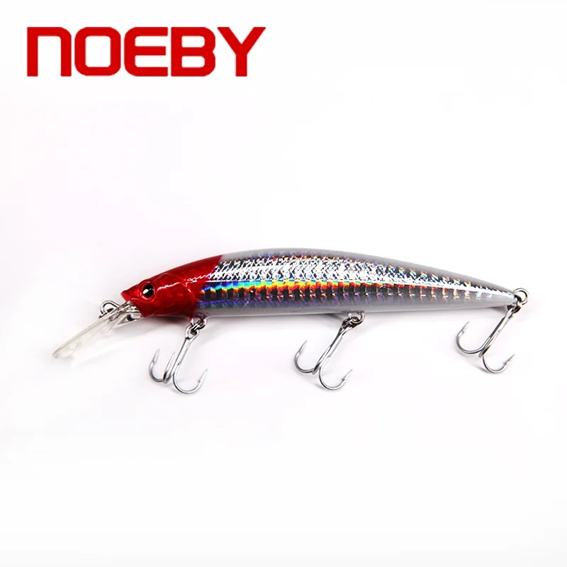 NOEBY NBL9448 36g 110mm Minnow 0.2-2.5 meter sinking Fishing Bait Wobblers Fishing Tackle Crank bait Trolling Artificial Baits 
NOEBY NBL9448 36g 110mm Minnow 0.2-2.5 meter sinking Fishing Bait Wobblers Fishing Tackle Crank bait Trolling Artificial Baits