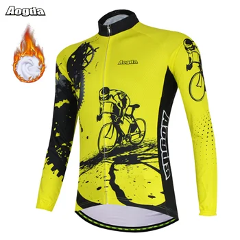 Aogda 6 Color Men Cycling Jersey Winter Long Sleeve Bike Clothes Top Thermal Fleece Bicycle Shirt Roupa De Ciclismo
Aogda 6 Color Men Cycling Jersey Winter Long Sleeve Bike Clothes Top Thermal Fleece Bicycle Shirt Roupa De Ciclismo