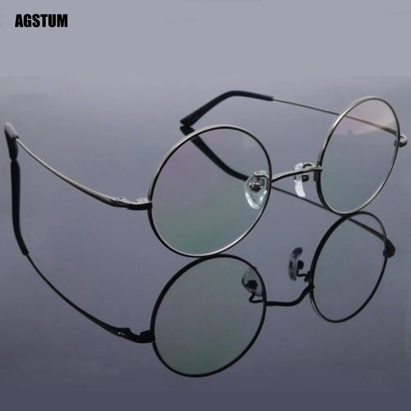 Agstum 44mm 100% Pure Titanium Vintage Round Optical Flexible Eyeglass Frame Spectacles 8786
Agstum 44mm 100% Pure Titanium Vintage Round Optical Flexible Eyeglass Frame Spectacles 8786