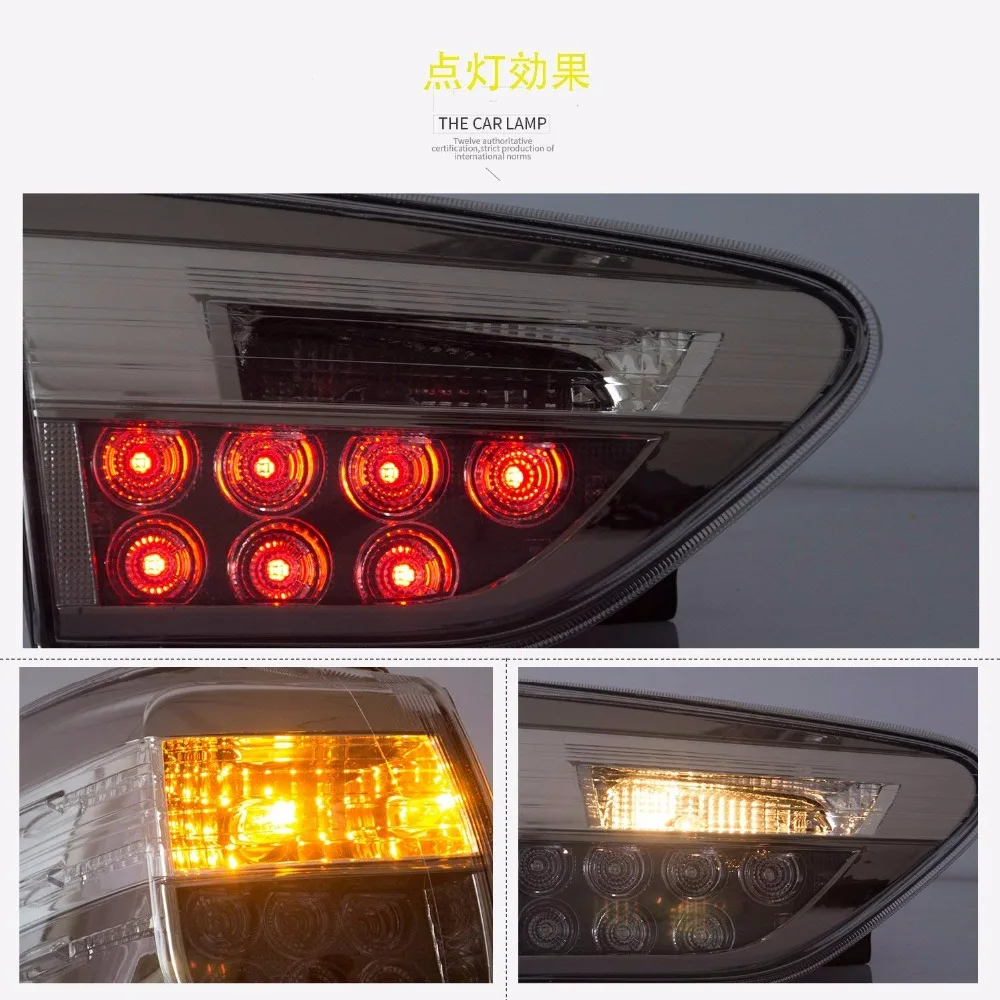 Vland светодиодные задние светильник подходит для Toyota Wish 2009 2015 футболка с принтом
