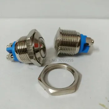 50PCS 16mm Start Horn Button Momentary Brass Nickel plated Push Button Switch Arc
50PCS 16mm Start Horn Button Momentary Brass Nickel plated Push Button Switch Arc