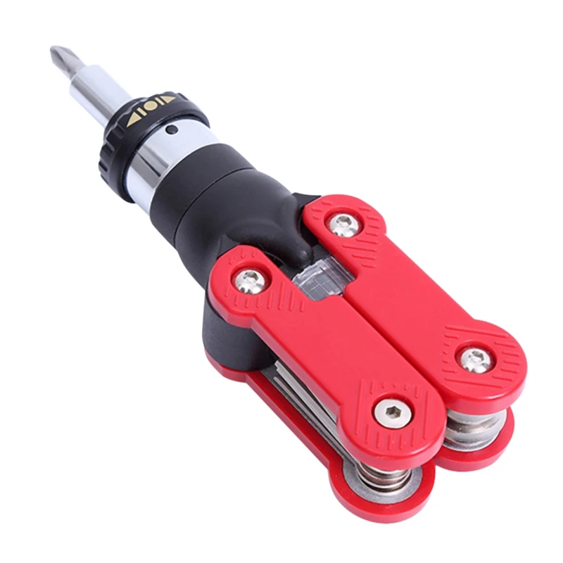 15 In 1 Ratchet Screwdriver Folding Hex Key Wrench Adjustable Handle For Best Torque
15 In 1 Ratchet Screwdriver Folding Hex Key Wrench Adjustable Handle For Best Torque