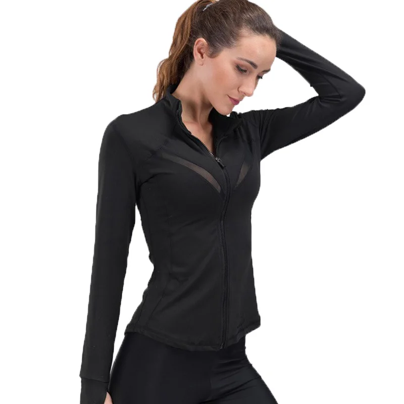 Zipper Long Sleeve Yoga Shirt Sports Outerwear Sweatshirts Girl Sport Jerseys Women Fitness Coats Tracksuit Sports Jacket
Zipper Long Sleeve Yoga Shirt Sports Outerwear Sweatshirts Girl Sport Jerseys Women Fitness Coats Tracksuit Sports Jacket
