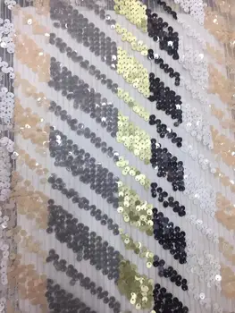 David-5.1901 fashionable sequins tulle embroidery french net lace fabric for party dress
David-5.1901 fashionable sequins tulle embroidery french net lace fabric for party dress