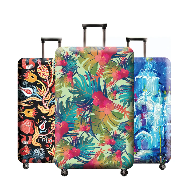 Abstract art pattern luggage protector suitcase elastic protective covers traveling accessories Trolley case Dust for 18-32 inch
Abstract art pattern luggage protector suitcase elastic protective covers traveling accessories Trolley case Dust for 18-32 inch
