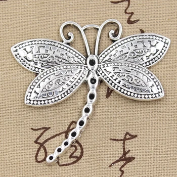 3pcs Charms Dragonfly 60x58mm Antique Silver Color Plated Pendants Making DIY Handmade Tibetan Silver Color Jewelry
3pcs Charms Dragonfly 60x58mm Antique Silver Color Plated Pendants Making DIY Handmade Tibetan Silver Color Jewelry