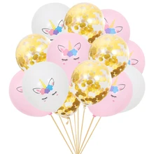 16pcs baby shower confetti rose gold balloon unicorn birthday party decoration children party ball inflatable unicorn toy
16pcs baby shower confetti rose gold balloon unicorn birthday party decoration children party ball inflatable unicorn toy
