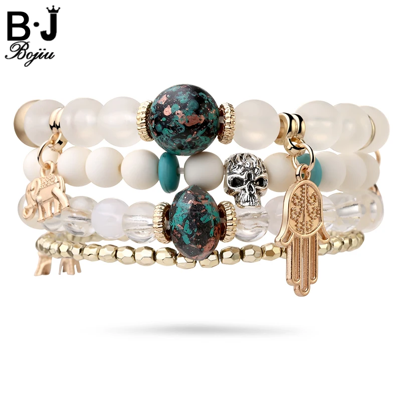 BOJIU Crystal Beaded Bracelet Set For Women Bar Bracelet Sets of 4pcs Resin Bohemia Charm Women's Bracelets BCSET6
BOJIU Crystal Beaded Bracelet Set For Women Bar Bracelet Sets of 4pcs Resin Bohemia Charm Women's Bracelets BCSET6