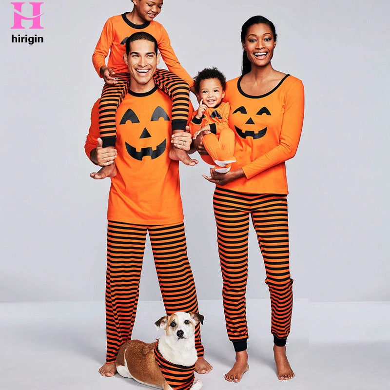 2017 Winter Pajama Sets For Family Christmas Matching Outfits Warm Long Sleeve Top+Pants Print Pumpkin Nightwear Family Look
2017 Winter Pajama Sets For Family Christmas Matching Outfits Warm Long Sleeve Top+Pants Print Pumpkin Nightwear Family Look