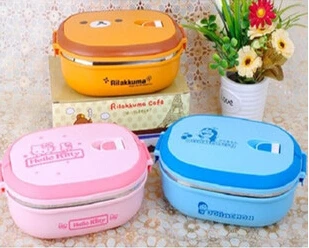 Kawaii Cartoon Hello Kitty Rilakkuma&Doraemon Stainless Steel Inner Thermal Insulation Tote LunchBox Dinnerware KCS
Kawaii Cartoon Hello Kitty Rilakkuma&Doraemon Stainless Steel Inner Thermal Insulation Tote LunchBox Dinnerware KCS