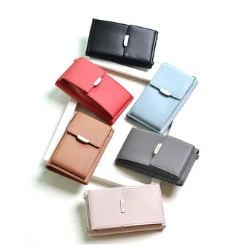 Long wallet women's fashion purse leather multi-card bag solid color wallet mobile phone bag Coin Bag Dropship Y425
Long wallet women's fashion purse leather multi-card bag solid color wallet mobile phone bag Coin Bag Dropship Y425