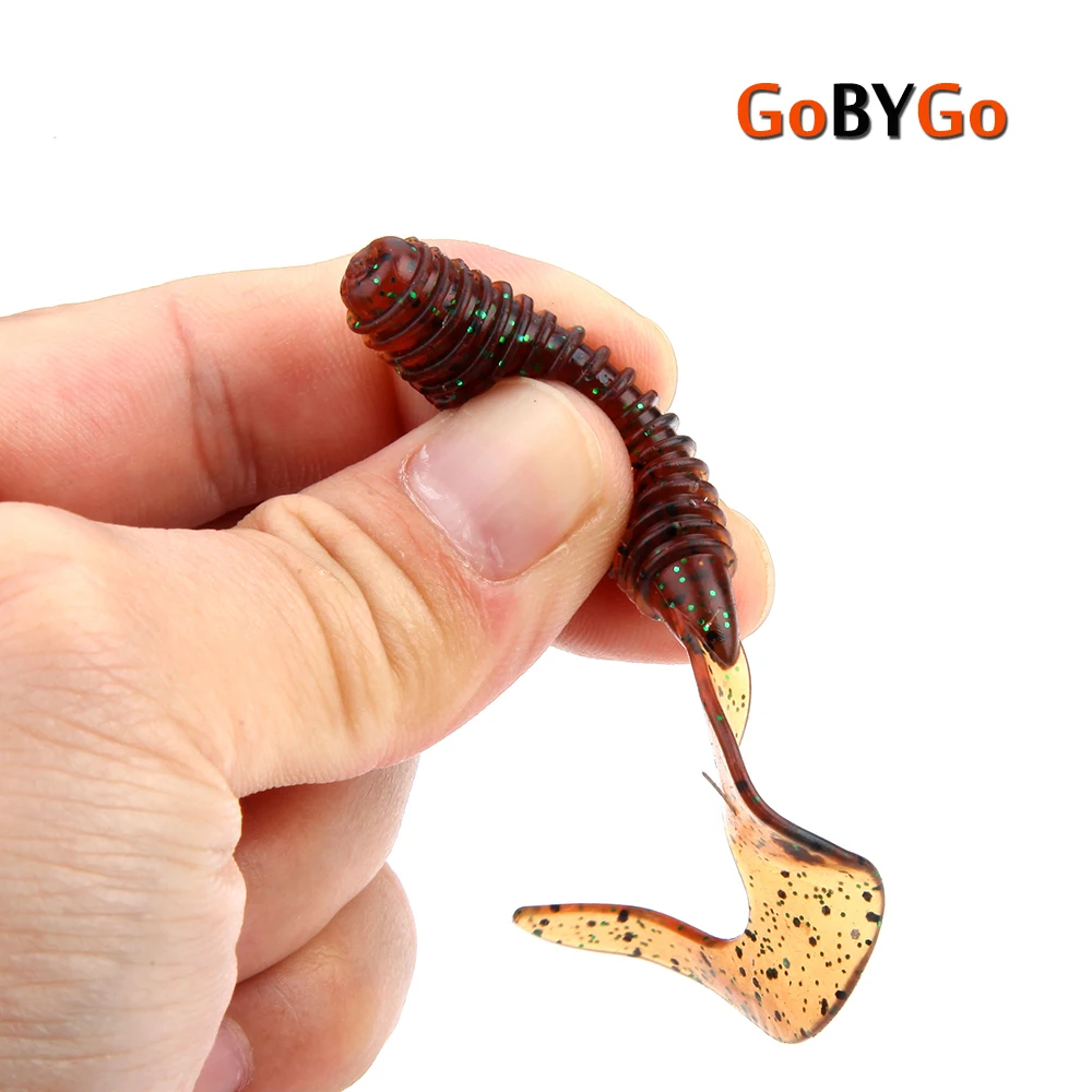 GobyGo 10PCS/lot Soft Fishing Lure 60mm Curly Tail Soft Fish 1.9g Grubs Fashion Artificial Panfish Crappie Fishing Lures 065
GobyGo 10PCS/lot Soft Fishing Lure 60mm Curly Tail Soft Fish 1.9g Grubs Fashion Artificial Panfish Crappie Fishing Lures 065