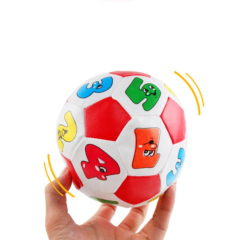 Baby hand catch balls letters identification small football PU soft cotton filling educational baby toys
Baby hand catch balls letters identification small football PU soft cotton filling educational baby toys