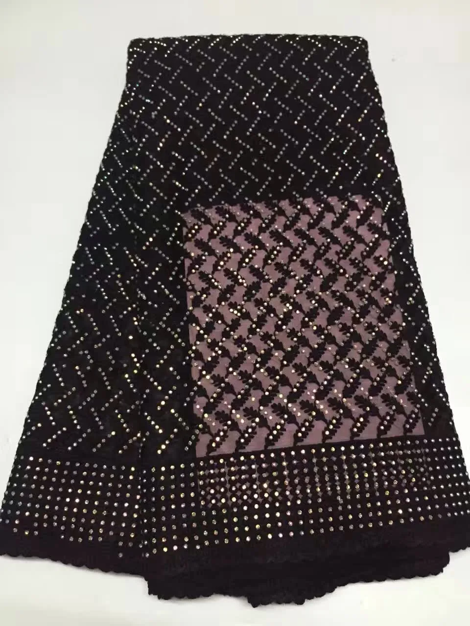 Hot Selling Charming Wedding Lace Nigeria Lace Fabrics High Quality African French Tulle Mesh Lace Fabric for Dress D1012
Hot Selling Charming Wedding Lace Nigeria Lace Fabrics High Quality African French Tulle Mesh Lace Fabric for Dress D1012