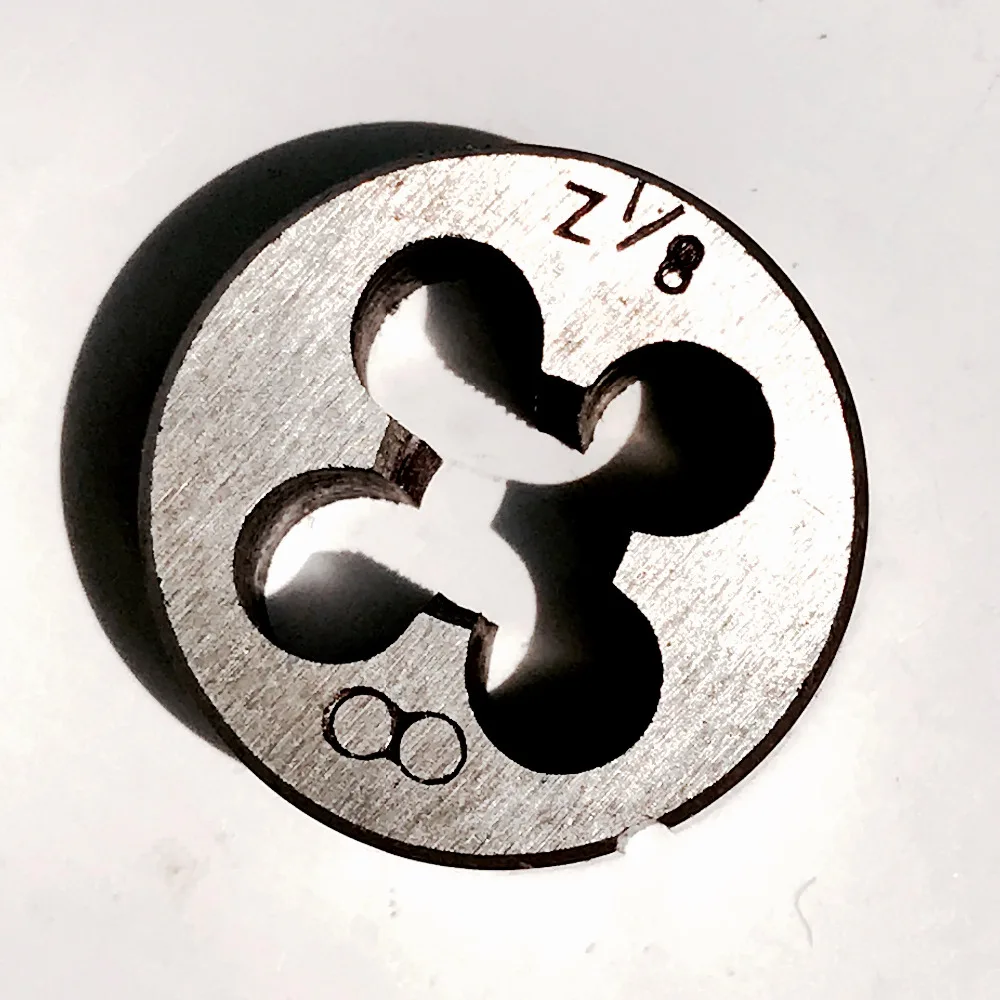 Free shipping of 1PC NPT Die Z1/8-28 pipe threading Dies threading Tools Lathe Model Engineer Thread Maker for water pipe
Free shipping of 1PC NPT Die Z1/8-28 pipe threading Dies threading Tools Lathe Model Engineer Thread Maker for water pipe