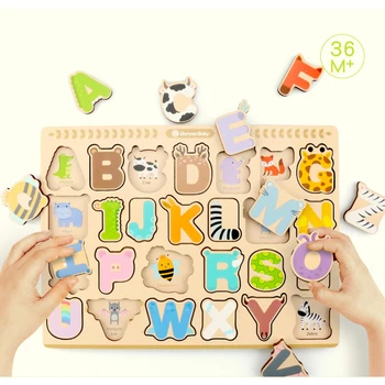 Wooden Puzzle For Toddlers Animal Printing Alphabet Puzzle Early Educational Toys Kids Jigsaw Puzzles
Wooden Puzzle For Toddlers Animal Printing Alphabet Puzzle Early Educational Toys Kids Jigsaw Puzzles