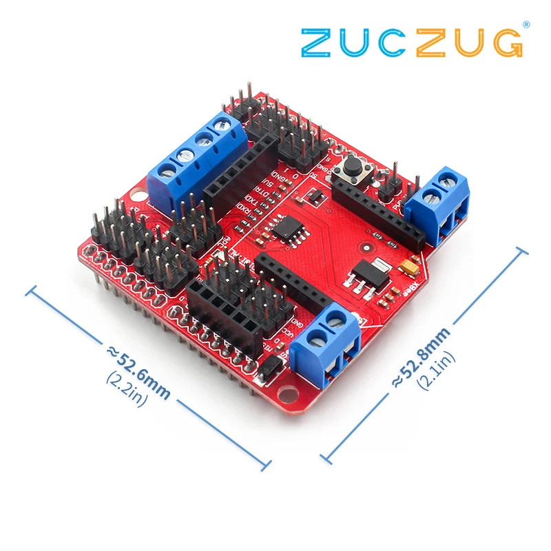 Стандартный расширительный щит ввода/вывода V5 Xbee сенсорный экран RS485 Funduino Модуль