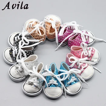7cm Mini Doll Sneackers for 43CM Reborn New Baby Doll Sport Shoes for 18 inch doll 7cm Toy Boots Doll Accessories
7cm Mini Doll Sneackers for 43CM Reborn New Baby Doll Sport Shoes for 18 inch doll 7cm Toy Boots Doll Accessories