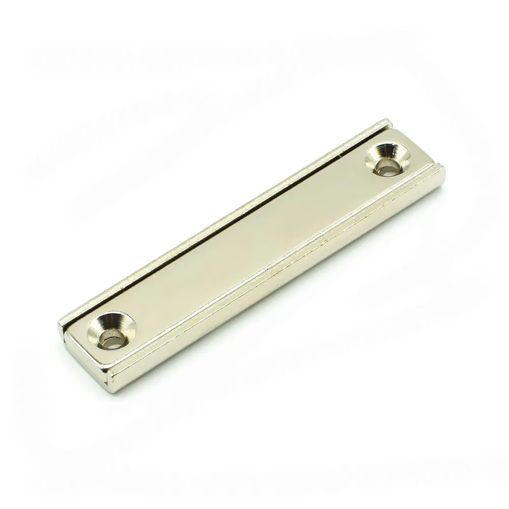 60mm Rectangular Pot Magnets Super Strong Tool Holding Rare Earth Neodymium Magnet 60x13.5x5 mm for Garage Workshop Home Use 2pc
60mm Rectangular Pot Magnets Super Strong Tool Holding Rare Earth Neodymium Magnet 60x13.5x5 mm for Garage Workshop Home Use 2pc