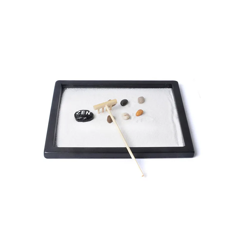 Natural's Mark,Mini Meditation Zen garden Density Plate Sand Table Zen Decoration
Natural's Mark,Mini Meditation Zen garden Density Plate Sand Table Zen Decoration