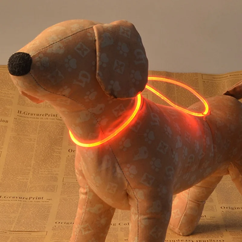High Quality 1 Pcs Multi-color LED Pet Collar Adjustable Night Safety Pet Collar Luminous Light Up Pet Dog Bright Collar Leash
High Quality 1 Pcs Multi-color LED Pet Collar Adjustable Night Safety Pet Collar Luminous Light Up Pet Dog Bright Collar Leash