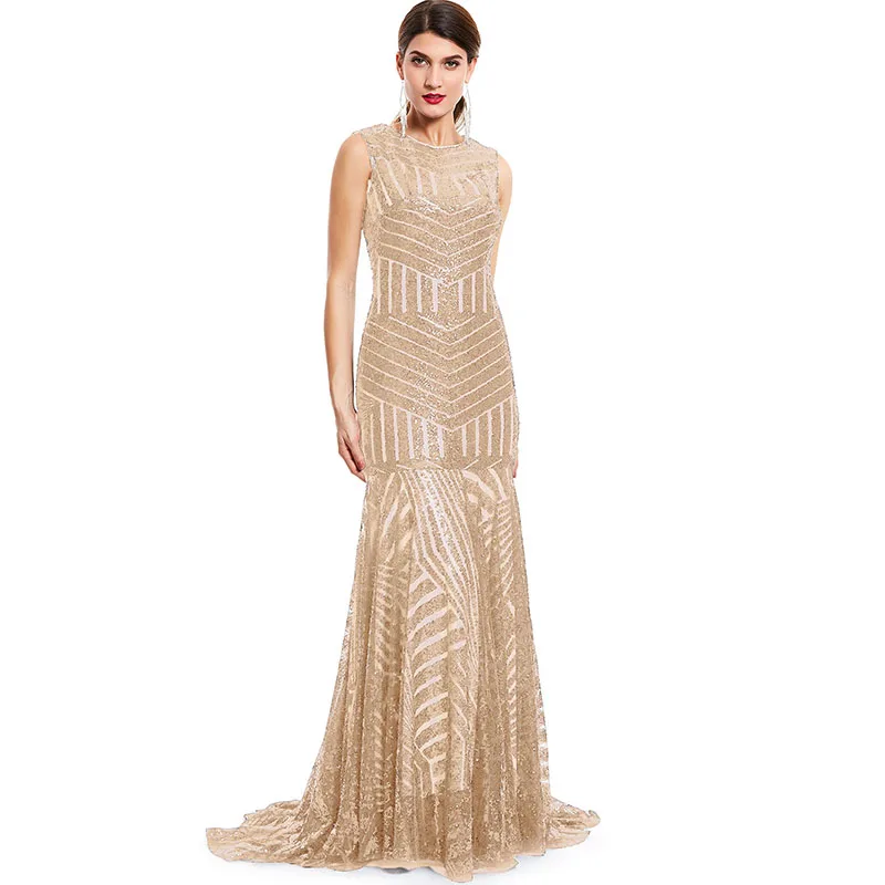 Tanpell sequins long evening dress golden scoop sleeveless floor length dress cheap mermaid zipper up formal party evening gown
Tanpell sequins long evening dress golden scoop sleeveless floor length dress cheap mermaid zipper up formal party evening gown