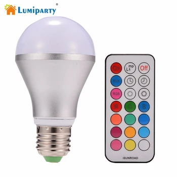 Lumiparty New 10W RGBW E27 LED Bulb Light Stage Lamp 12 Colors with Remote Control Led Lights Bulb for Home AC 85-265V RGB
Lumiparty New 10W RGBW E27 LED Bulb Light Stage Lamp 12 Colors with Remote Control Led Lights Bulb for Home AC 85-265V RGB